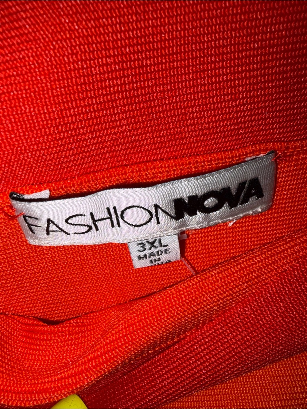 Fashion Nova Rainbow Bandage Skirt Set - Red to Purple - Picture 10 of 11